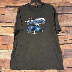 Cupertino Electric T-Shirt 2XL Gray Classic Pickup Truck Short Sleeve District